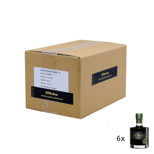 Vinaigre Balsamique De Modena Igp Sigillo Verde 250 Ml X 6 RE MODENA
