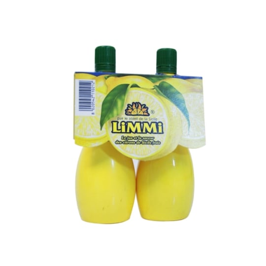 Lot 2x Jus Citron Pressé - Limmi - Pipette 125 Ml LIMMI