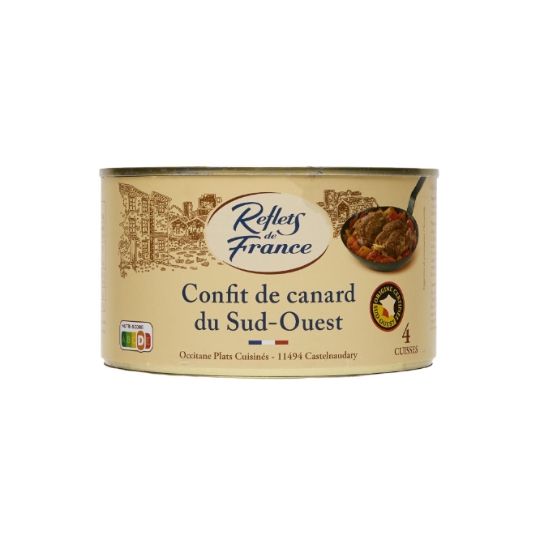 Confit de canard 4 cuisses REFLETS DE FRANCE