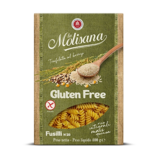 Pâtes Fusilli Sans Gluten LA MOLISANA