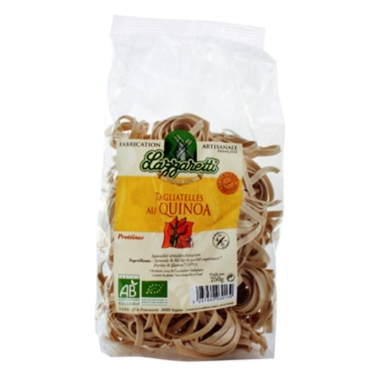 Pâtes Tagliatelle Quinoa Bio - Lazzaretti - Paquet 250g LAZZARETTI