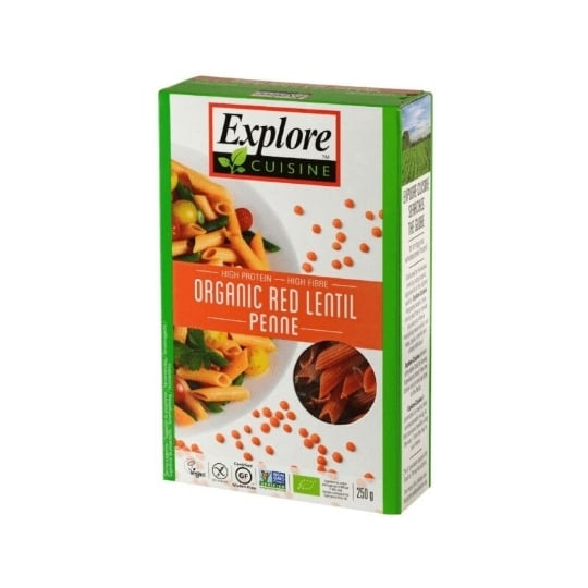 Pennes De Lentilles Rouges 250g - EXPLORE CUISINE