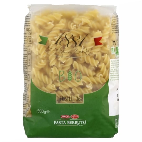 Pâtes Italiennes Fusilli 36 Bio - 1881 Pasta Berruto - Paquet 500g PASTA BERRUTO - 1881