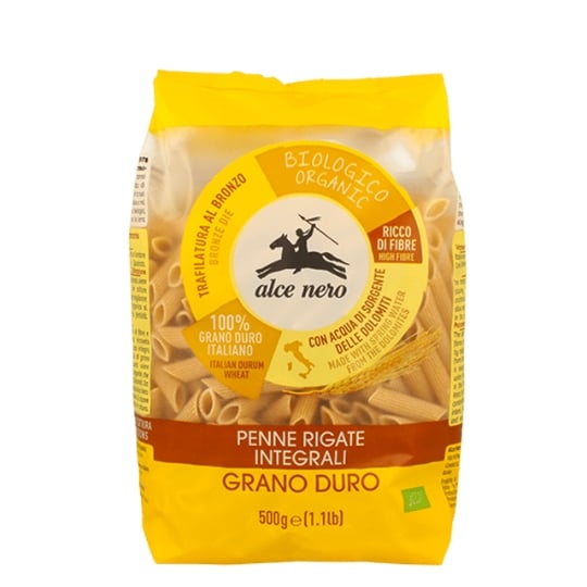 Alce Nero 217302 Pâte Alimentaire 500 G Penne Pâtes Courtes