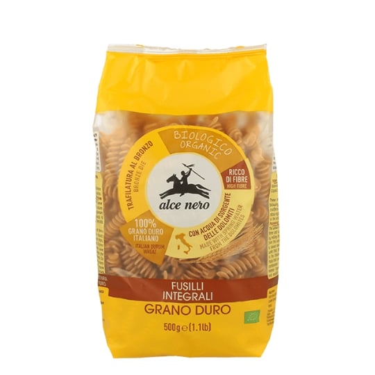 Alce Nero 217304 Pâte Alimentaire 500 G Fusilli Pâtes Courtes