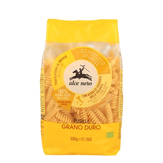 Alce Nero Fusilli De Blé Dur Biologiques 500 G