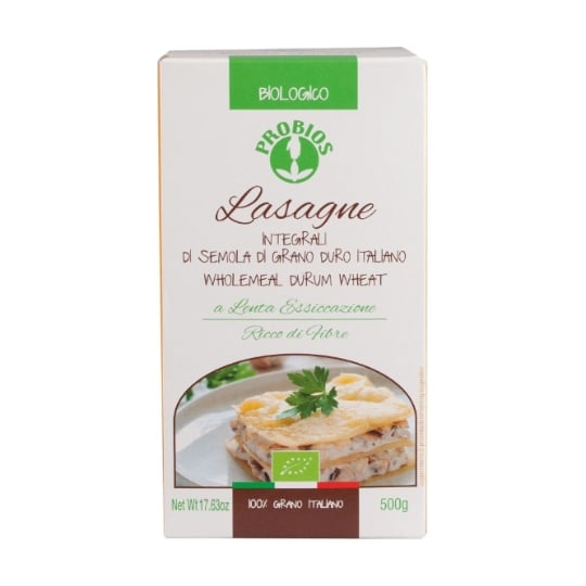 Probios - Lasagne Au Blé Entier 500 G