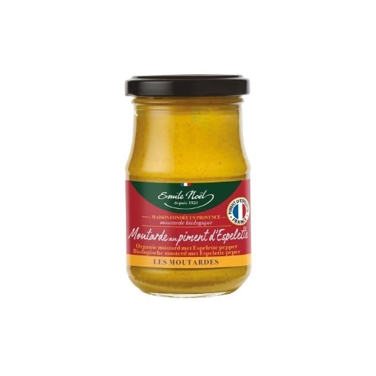 Moutarde Aux Piments Espelette 200g - Emile Noel EMILE NOEL