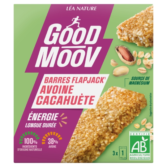 Barre de Céreales Avoines Cacachuète GOOD MOOV