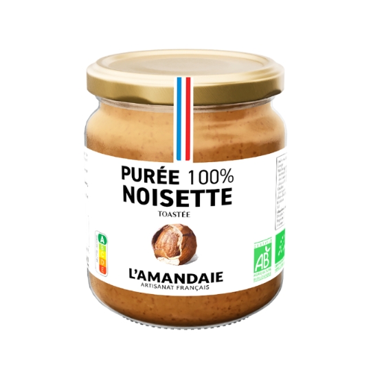 Pâte à Tartiner Purée 100% Noisette Toastée L'AMANDAIE