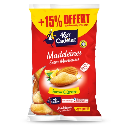 Madeleine citron KER CADELAC