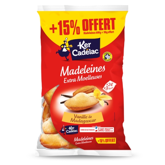 Madeleine vanille KER CADELAC