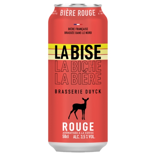 Bière Aromatisée à la Cerise 3,5% LA BISE
