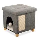 Maison pour Chat Griffoir pour Chat Gina DUVOPLUS