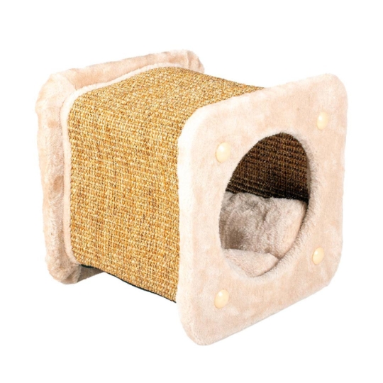 Tunnel à Griffer Square 30x30x28cm beige DUVOPLUS