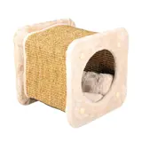Tunnel à Griffer Square 30x30x28cm beige DUVOPLUS