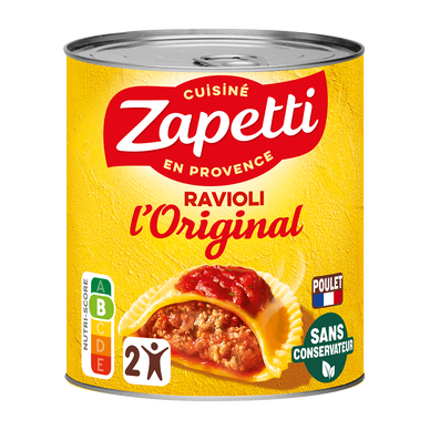 Ravioli original ZAPETTI boîte 800g