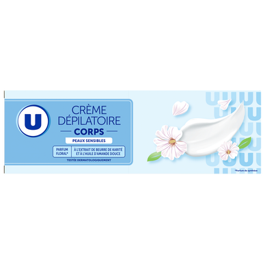 Crème dépilatoire peaux sensibles, 200ml