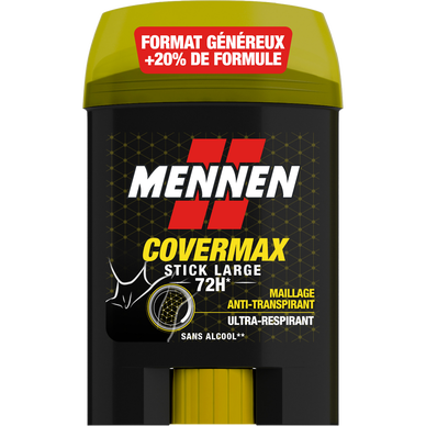 Déodorant homme anti-transpirant 72h MENNEN - stick 60ml