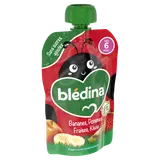 Pommes Bananes Fraises Kiwis dés 6 mois BLEDINA gourde 100g