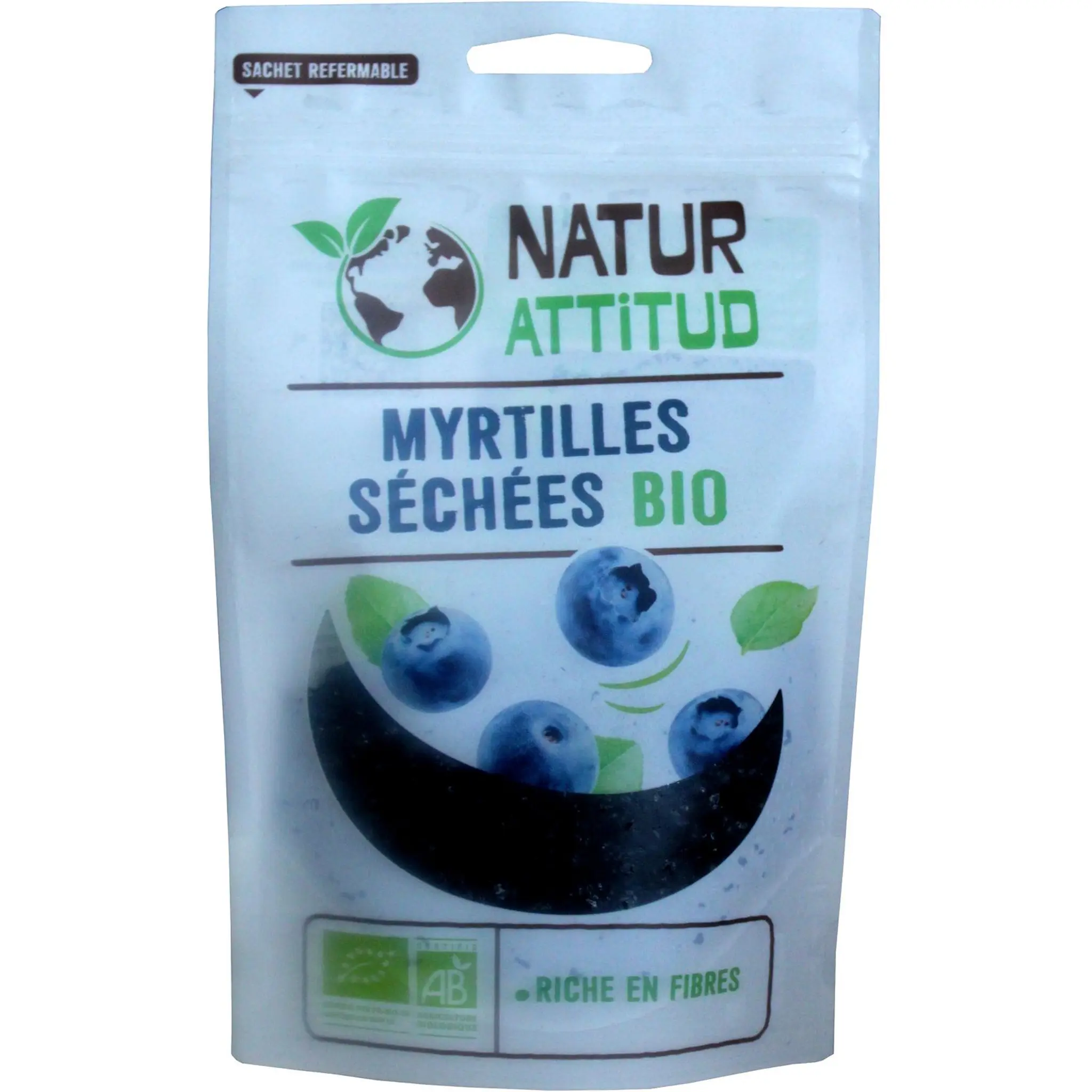 NATUR ATTITUD Myrtilles séchées bio