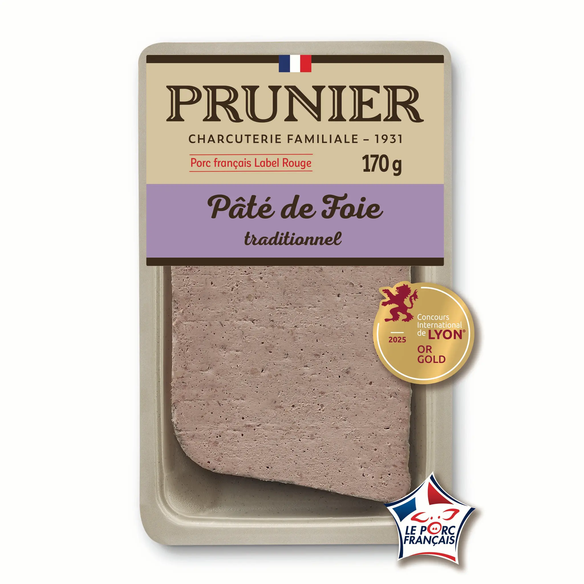 MAISON PRUNIER Pâté de foie traditionnel
