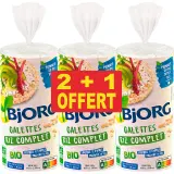 BJORG Galettes de riz complet bio