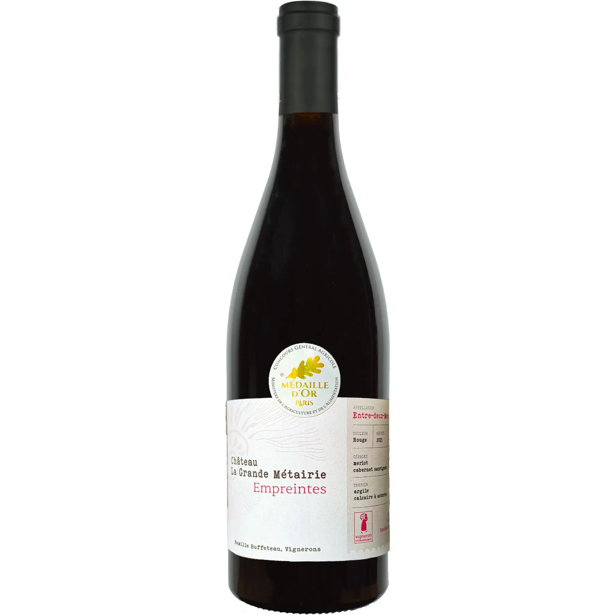 AOP Bordeaux Grande Métairie bio Château la Grande Métairie cuvée Empreinte
