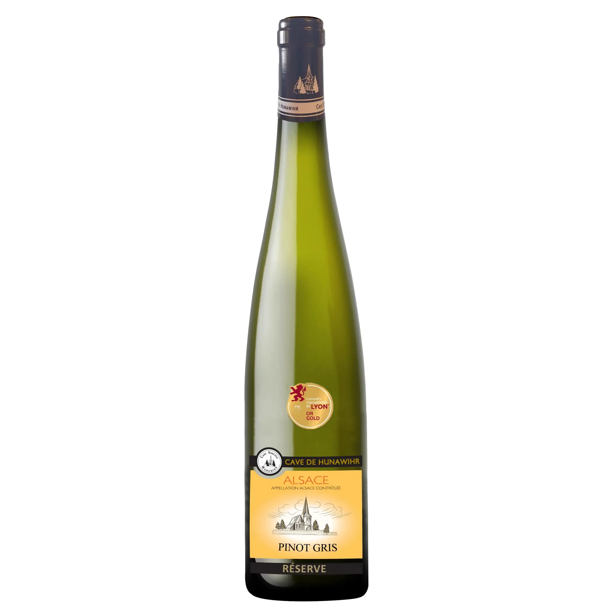 AOP Alsace Pinot gris Cave de Hunawihr blanc
