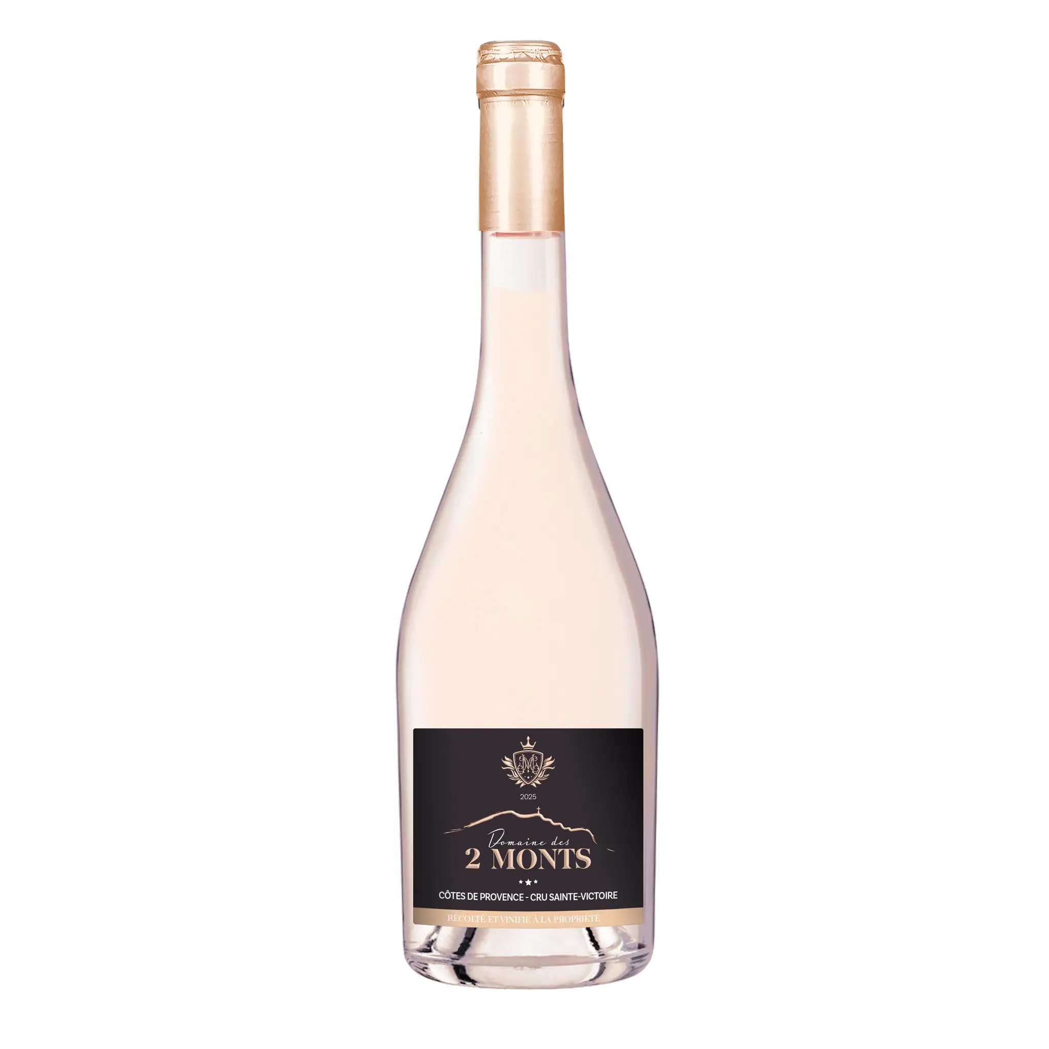 AOP Côtes de Provence Cru Sainte Victoire Domaine des 2 Monts Rosé HVE