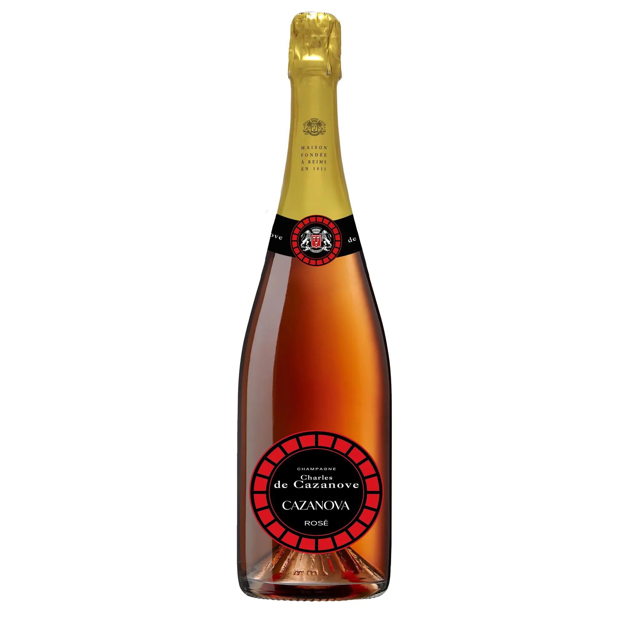 CHARLES DE CAZANOVE AOP Champagne brut cuvée Cazanova rosé