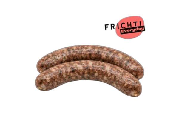 Saucisses fraiches aux herbes, Frichti (x 2, 260 g)