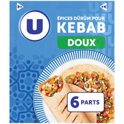 Épices dürüm pour kebab doux, U   (20 g)