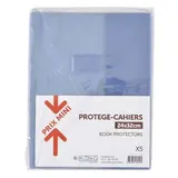 Protège cahier 24x32cm incolore, Prix Mini (x 5)