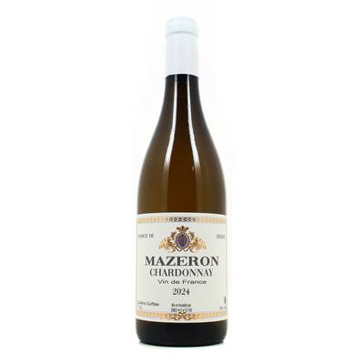 Vin De France blanc Mazeron Chardonnay, 75cl