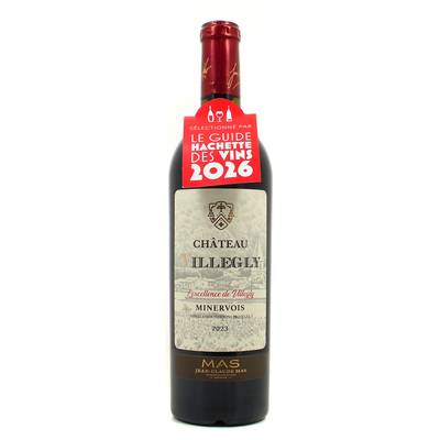 Minervois rouge AOP Château Villegly, 75cl