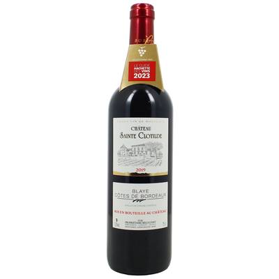 Blaye Côtes de Bordeaux rouge AOC Château Sainte Clotilde, 75cl