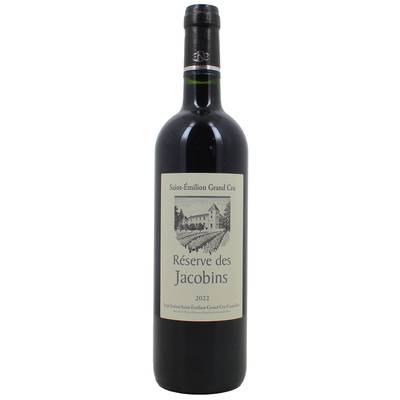 Saint Emilion Grand Cru AOC Reserve Des Jacobins, 75cl