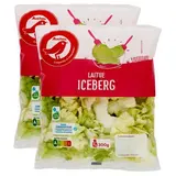 Auchan Laitue Iceberg, Lot de 2x300g