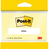 3M Bloc Notes Post-it® 100 feuilles 76 mm x 127 mm - Jaune