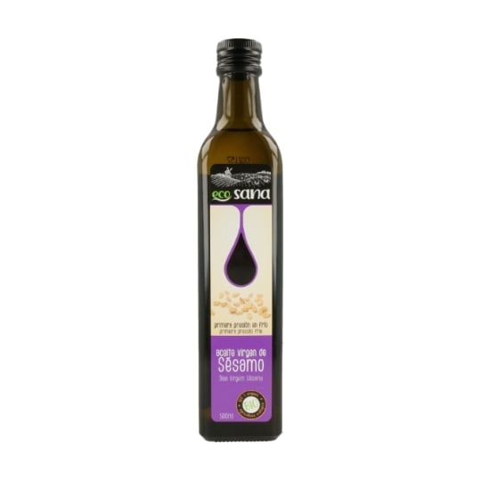 Ecosana - Huile De Sésame Vierge Biologique 500 Ml De Huile