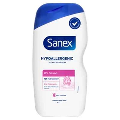 Gel douche hypoallergénique, Sanex (250 ml)