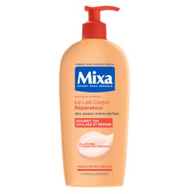 Lait corps réparateur, Mixa (250 ml)