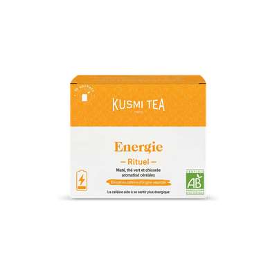 Rituel Énergie BIO - Enrichie en caféine , Kusmi Tea (x 18, 36 g)