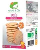 Sablés framboise, Nature & Cie (135 g)