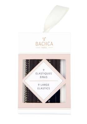 Elastiques épais Noir, Bachca (x9)
