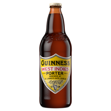 Bière brune West Indies GUINNESS, 6° - Bouteille 50cl