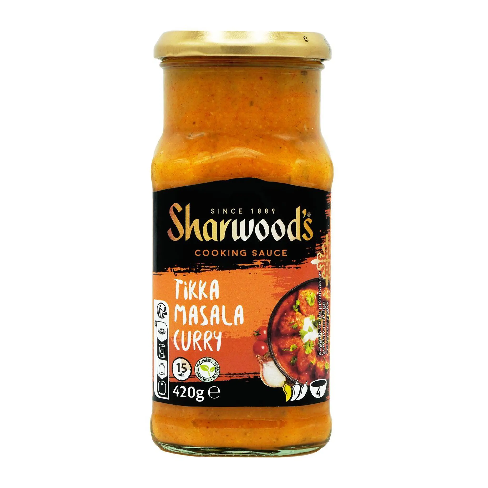 SHARWOOD'S Sauce tikka masala au curry