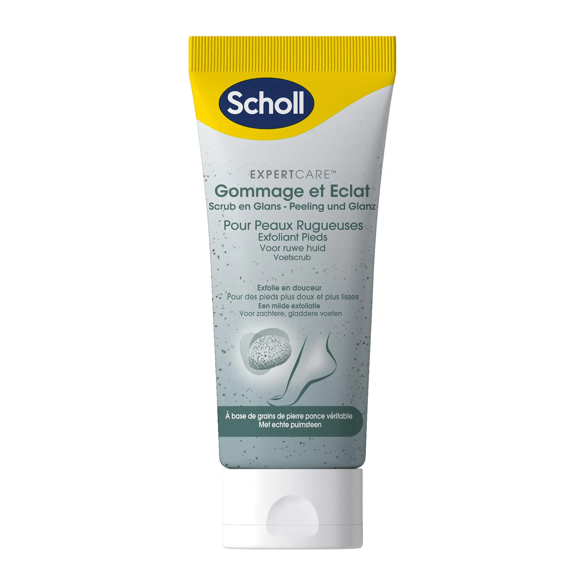 SCHOLL Crème gommage peaux mortes et callosités