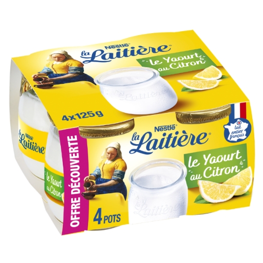 Yaourts Citron LA LAITIERE